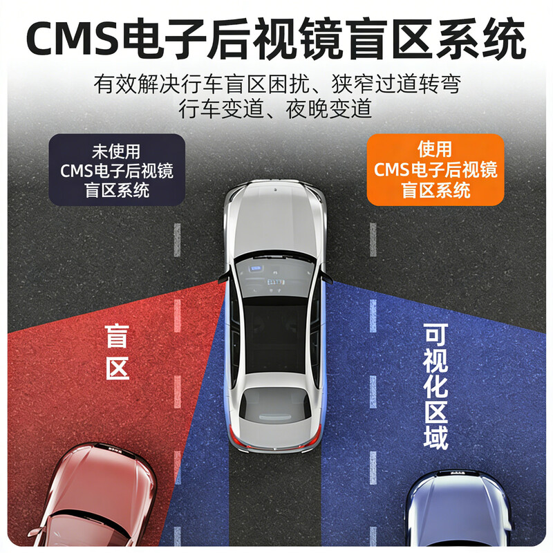 Woying Sentry Mode Streaming Media Rearview Mirror 360 Driving Recorder 360 Degree Panoramic HD No Dead Angle Parking Monitoring 1S Boot-Sentinel Mode Split Four Lens + 256G Card + Package Installation