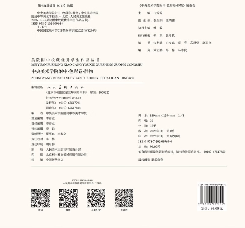 High School Affiliated to the Central Academy of Fine Arts Color Volume Still Life