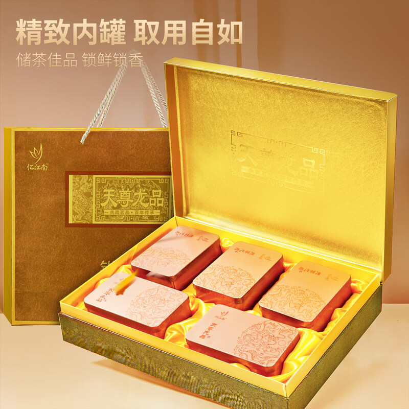 Yi Jiangnan Special Grade Tieguanyin Tea Gift Box New Year's Day Gift 500g New Year's Gift for Parents and Elders Tianzun