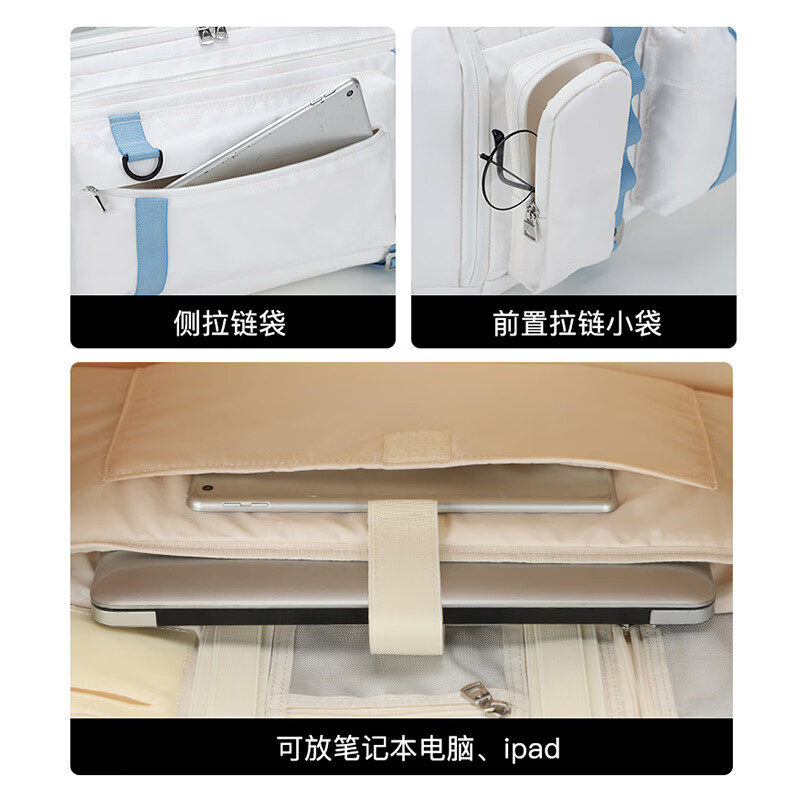 HEAD snowboard bag, ski bag, backpack, dry and wet separation, sports mountaineering large capacity snow shoe bag, snowboard travel bag