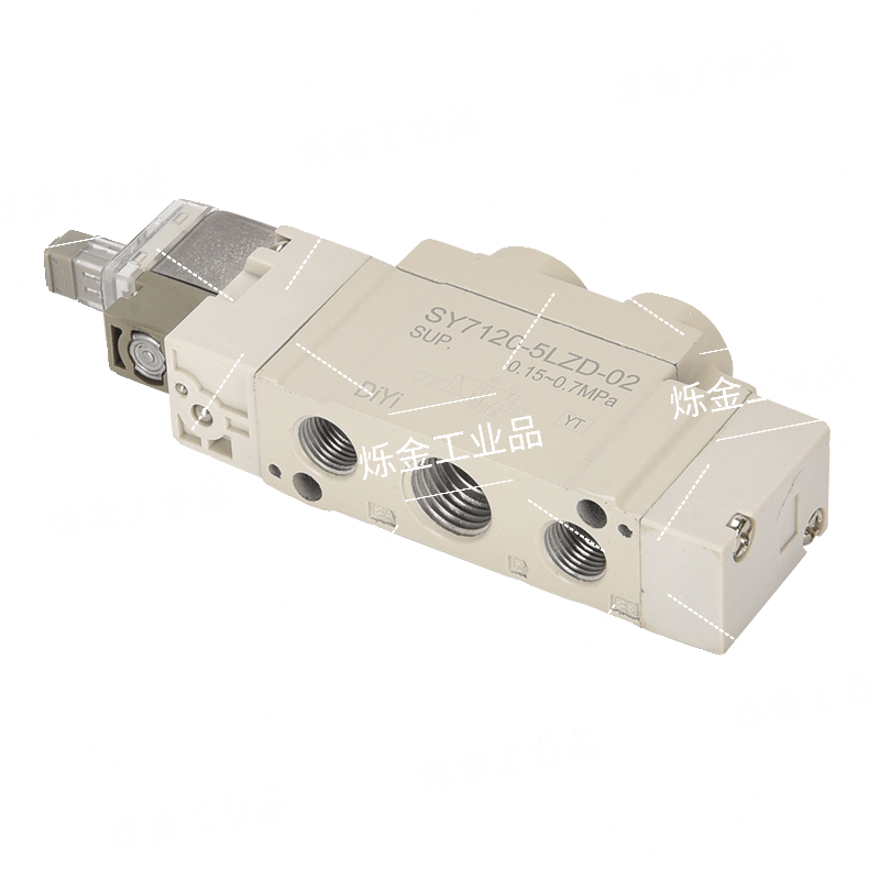 Yuyushan sy5120-5lzd-01 pneumatic 24v solenoid valve 5320-5g air valve 5220-c65lzi5lze6 SY5120-4LZD-C4 voltage AC220V