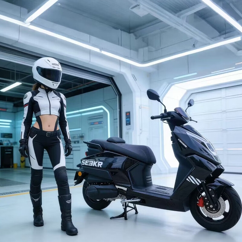 Breaking Machine Core 150 new product debut, new fuel scooter is practical, good-looking, long battery life, extremely day and night