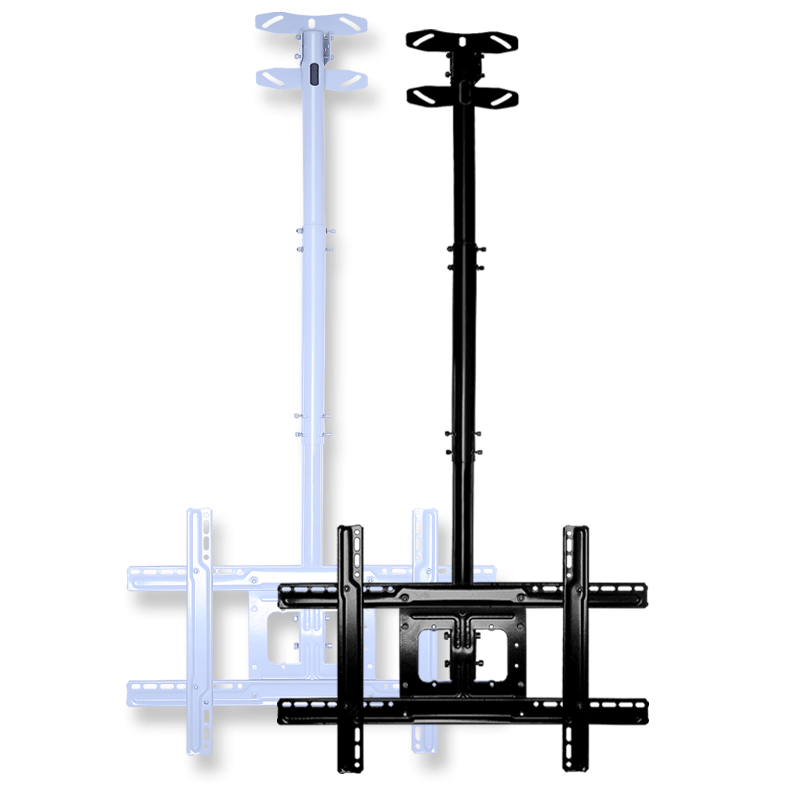 Yizhigu TV hanger 14-70 inches universal wall hanging wall shelf ceiling ceiling bracket tilt adjustable thickening suitable for Xiaomi Skyworth Changhong universal hanger small 14-32