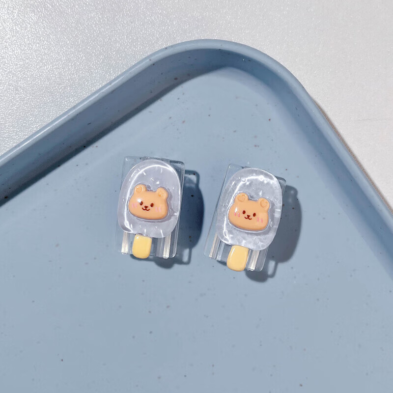 Suitable for Apple 15 charger protective case iphone15pro cute 14/13/12/11 data cable protective case blue flower protective cable + cable bite 1 pair