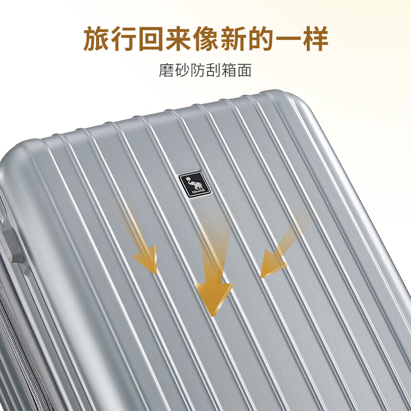 Hermes suitcase 20-inch boarding case for men, large-capacity trolley case, business trip suitcase, female password case, leather suitcase, matte gray