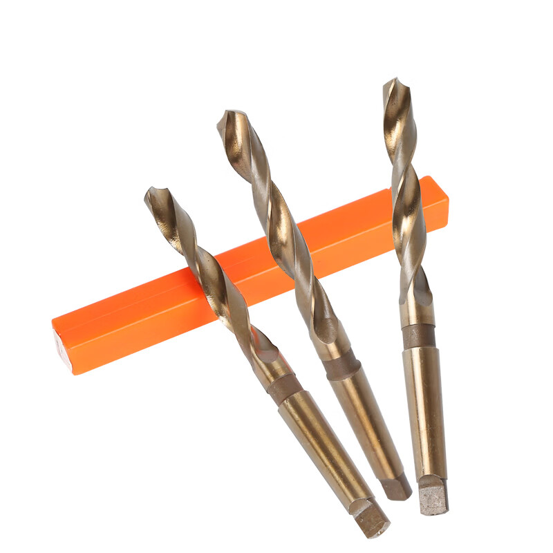 S Special taper shank twist drill bit for cobalt-containing stainless steel H High-speed mesh M35 Morse taper shank drill bit 13-35.5mm Cobalt-containing taper drill 38.5MM