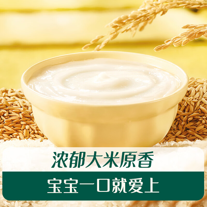 Engnice Infant Organic Vitamin D Plus Calcium Strawberry Apple Flavor 248g Nutritious Rice Powder Baby Food Complementary Rice Powder 7 Months+