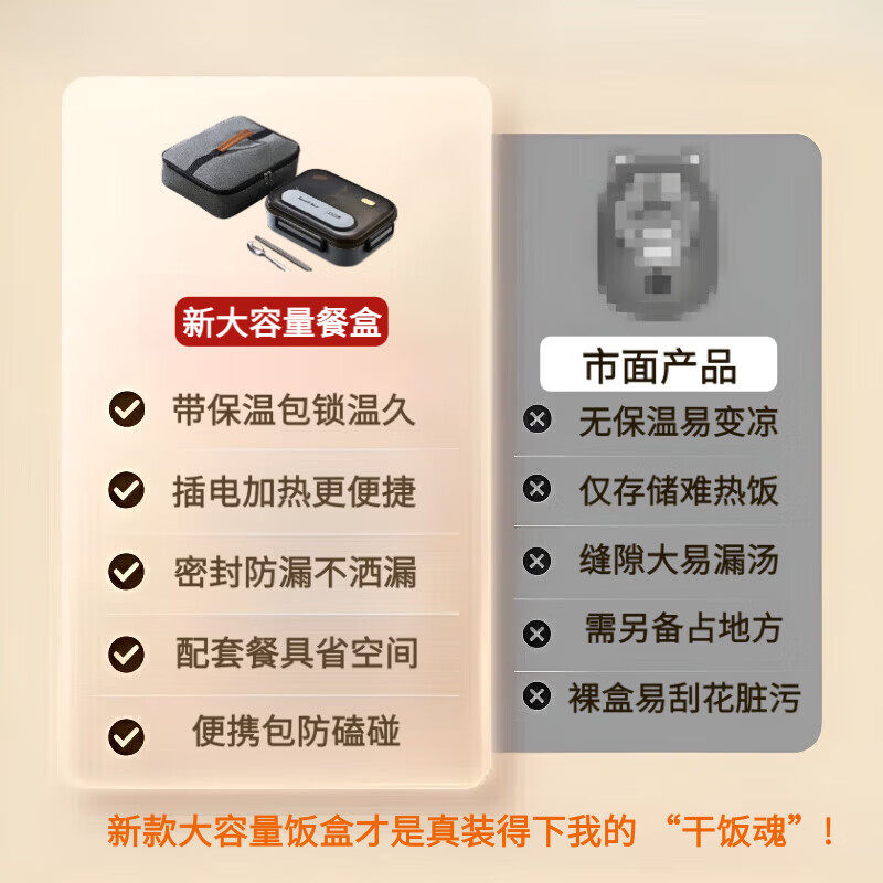 AILUKI Japanese 316l stainless steel lunch box large capacity portable lunch box for office workers, canteen student lunch plate lunch box 316 stainless steel gray large size 5 compartments + cutlery + insulation bag