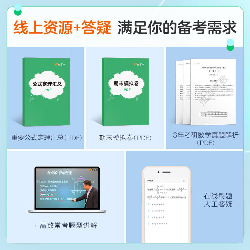 Official flagship store Higher Mathematics Postgraduate Entrance Examination Mathematics Tutorials and Exquisite Exercises High Mathematics Tongji 8th Edition Volume 1 Liaoyuan Higher Education Mathematics Tongji University 8th Edition Synchronous Freshman and Second Year Textbook After-Class Answers Tutorials and Exquisite Exercises 8th Edition Volume 2