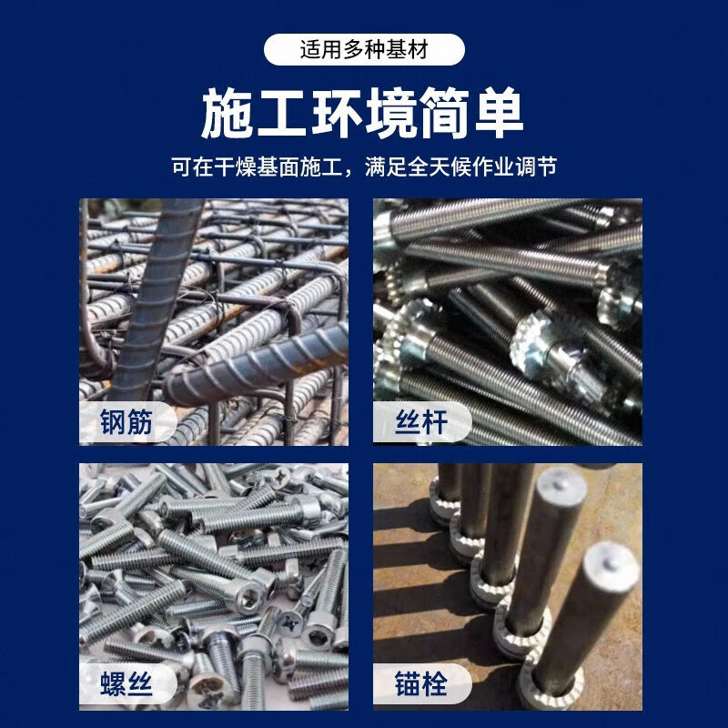 VIKAGU two-component epoxy injection gun for construction, strong reinforcement of reinforced concrete, resin planting glue VGBA01+ glue gun