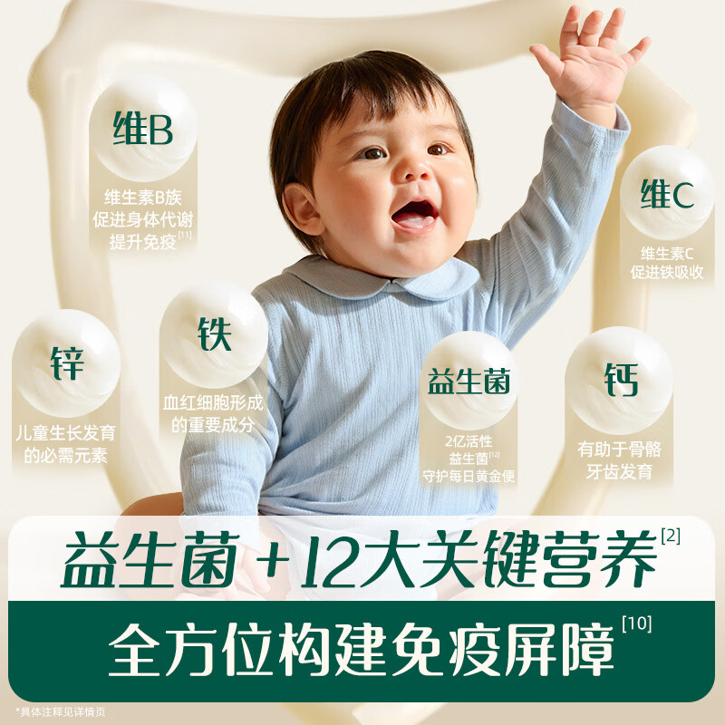 Engnice Infant Organic Vitamin D Plus Calcium Strawberry Apple Flavor 248g Nutritious Rice Powder Baby Food Complementary Rice Powder 7 Months+