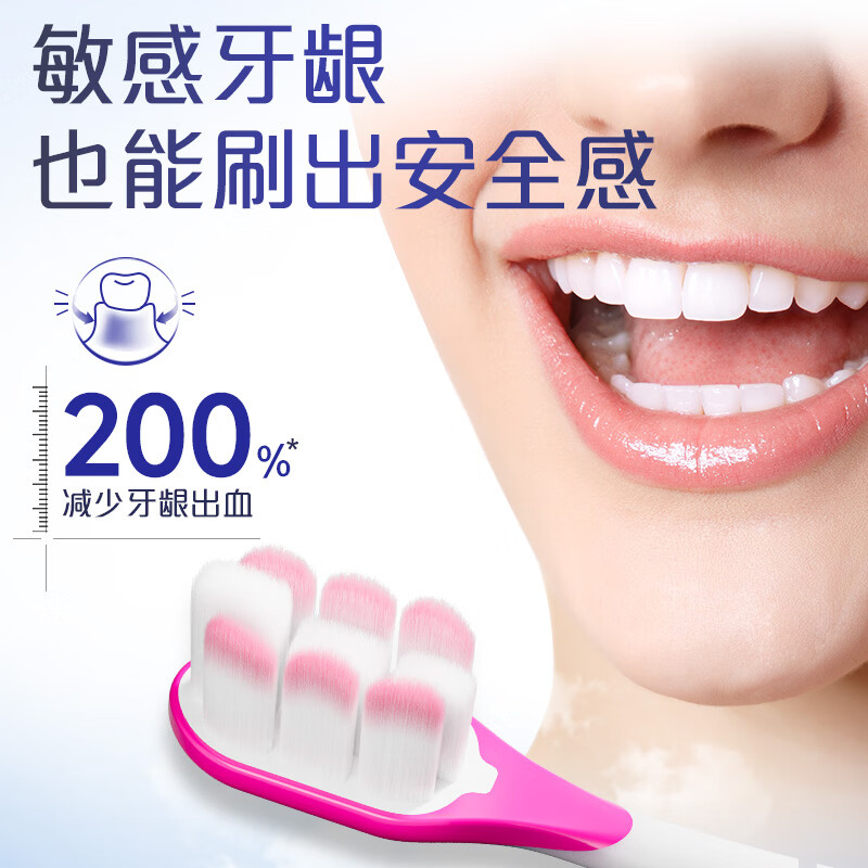 Yang Elf gum protection velvet toothbrush soft bristles PU type super soft and gentle gum protection postpartum pregnant women adult anti-allergic special two pack