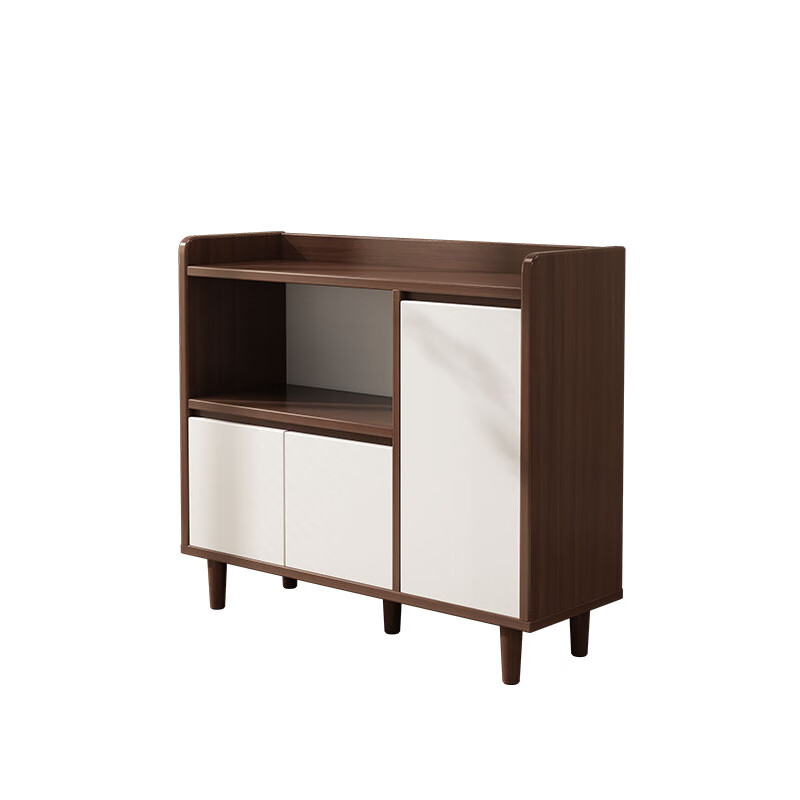 Ouyilang tea cabinet living room wall small cabinet storage cabinet mid-century style household storage cabinet sideboard small apartment storage cabinet