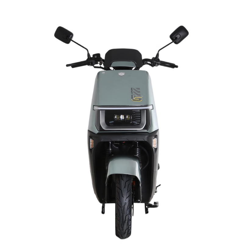 Luyuan Electric Motorcycle S16U Electric Battery Long Range Powerful National Good Car 117km-72V35.5A-6 Batteries-1200W Liquid Cooled Motor Green