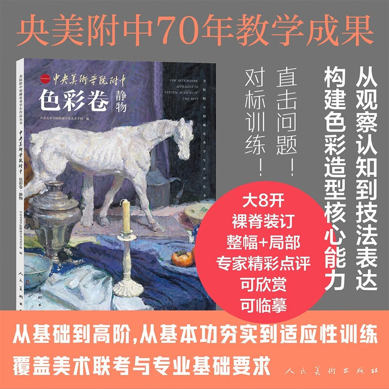 High School Affiliated to the Central Academy of Fine Arts Color Volume Still Life