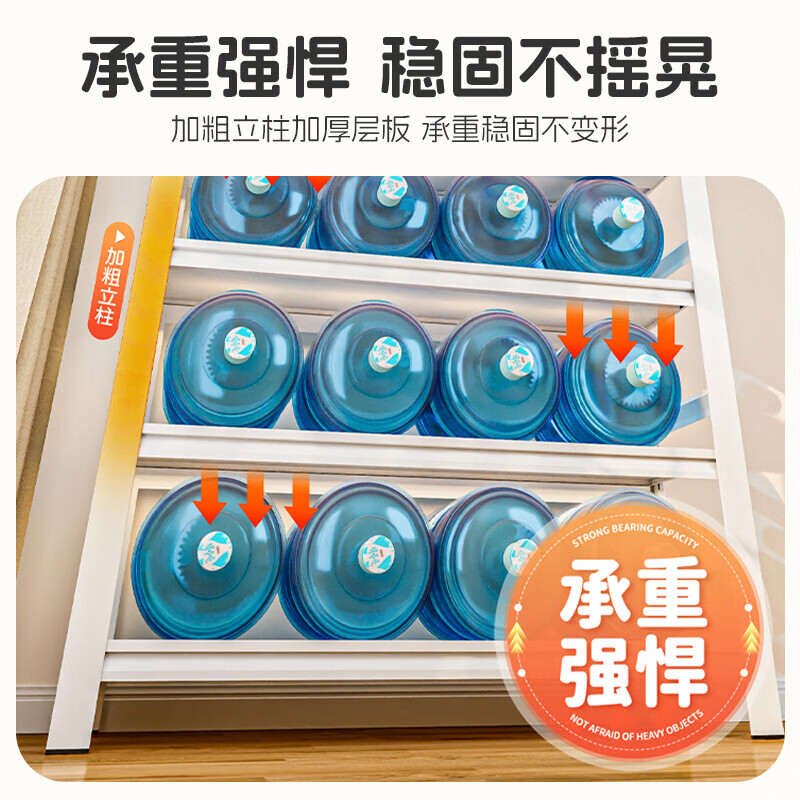 Quanpinwu Steel Bookshelf Vertical Floor Bookcase Multi-layer Storage Storage Cabinet Integrated Wall Shelves Living Room Library