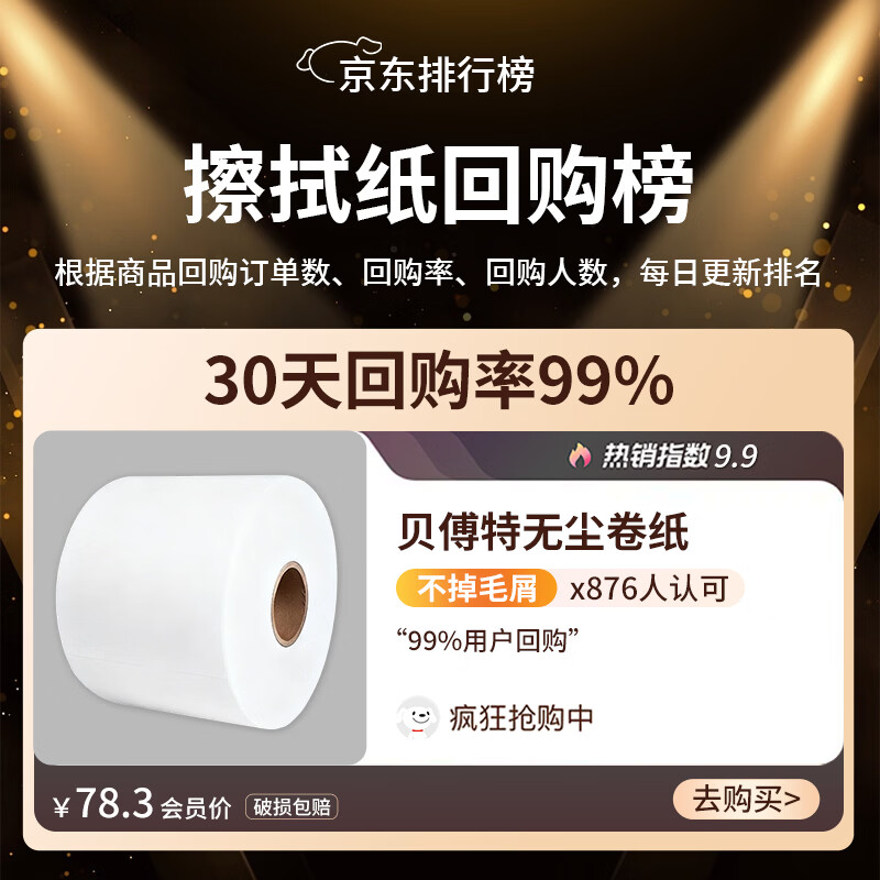 Beifote dust-free paper industrial wipe paper dust-removing non-woven fabric dust-free workshop roll paper laboratory oil-absorbing and water-absorbing large roll paper white 25 38cm 500 sheets