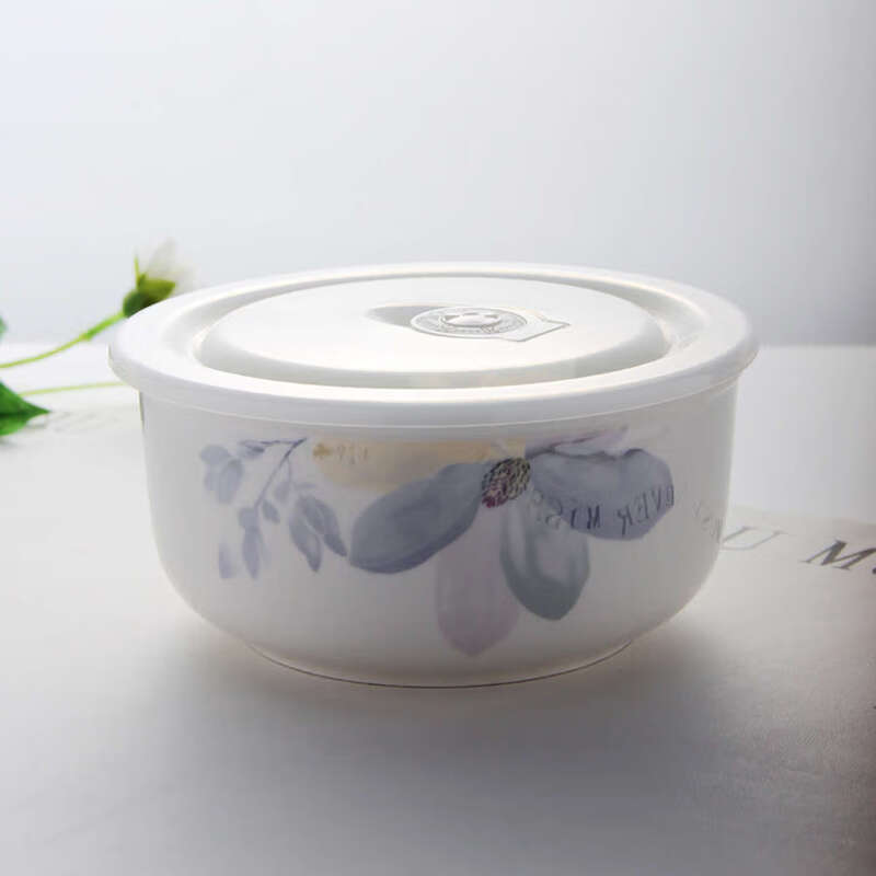 Yong Huan Preservation Bowl Bowl with lid, sealed bowl, instant noodle bowl, lunch bowl for work, microwaveable, 1 6-inch preservation bowl, Xiangxuelan