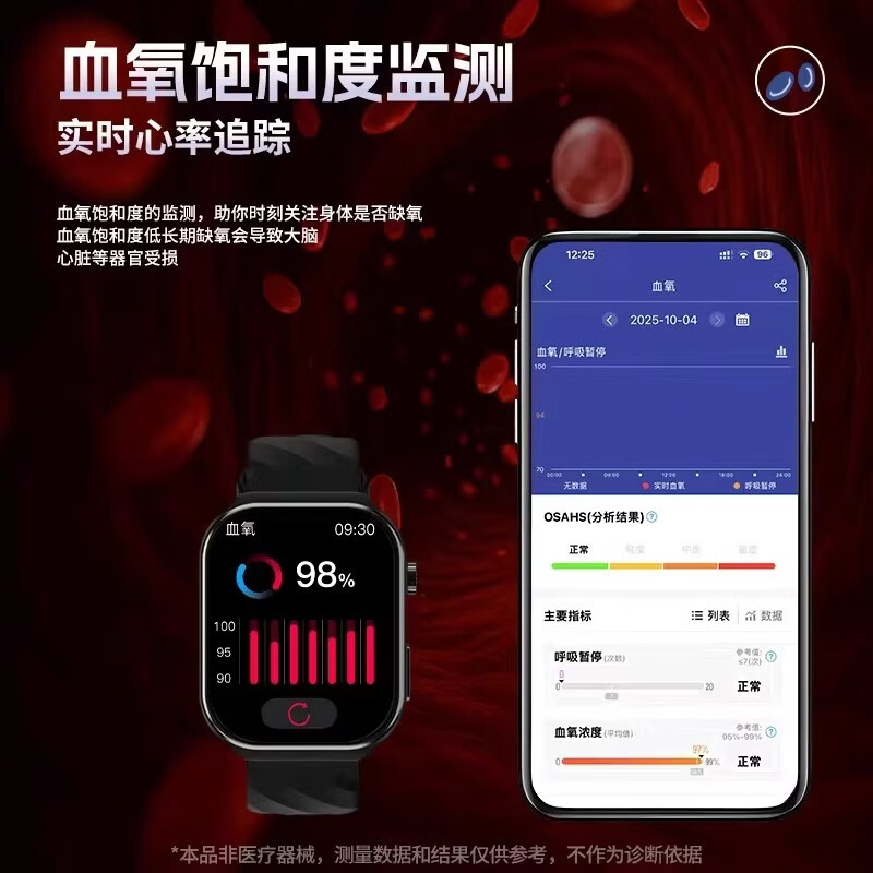 Xiaomi Buyi smart watch, high-precision health detection, non-invasive measurement of blood sugar and blood pressure, 120 hours long battery life, men's sports watch 2025 new style, elegant silver-upgraded version, all-round health-accurate monitoring