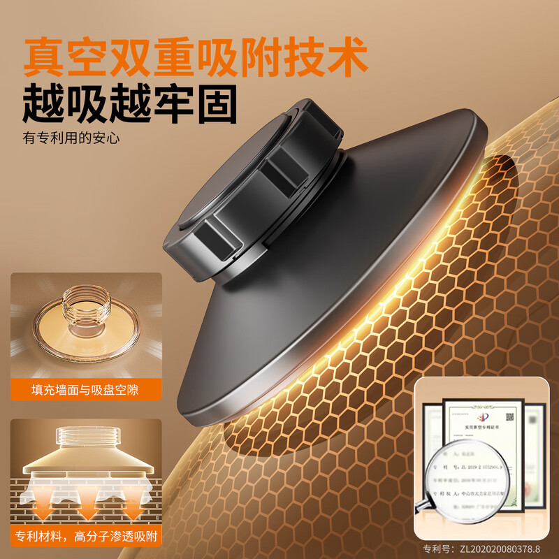 Cobbe kitchen pot lid rack bracket chopping board chopping board storage rack chopping board suction cup multi-functional punch-free wall-mounted gray double layer (space knob suction cup model)