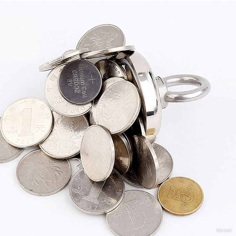 ANENG metal detection instrument, high-precision visual gold, silver, copper, strong magnetic underwater salvage artifact, special powerful magnet with rope, secondary suction, can absorb 40 kilograms of treasure, free 10 meters of rope