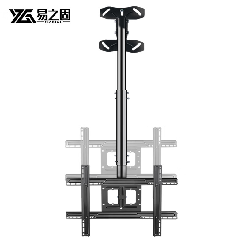 Yizhigu TV hanger 14-70 inches universal wall hanging wall shelf ceiling ceiling bracket tilt adjustable thickening suitable for Xiaomi Skyworth Changhong universal hanger small 14-32
