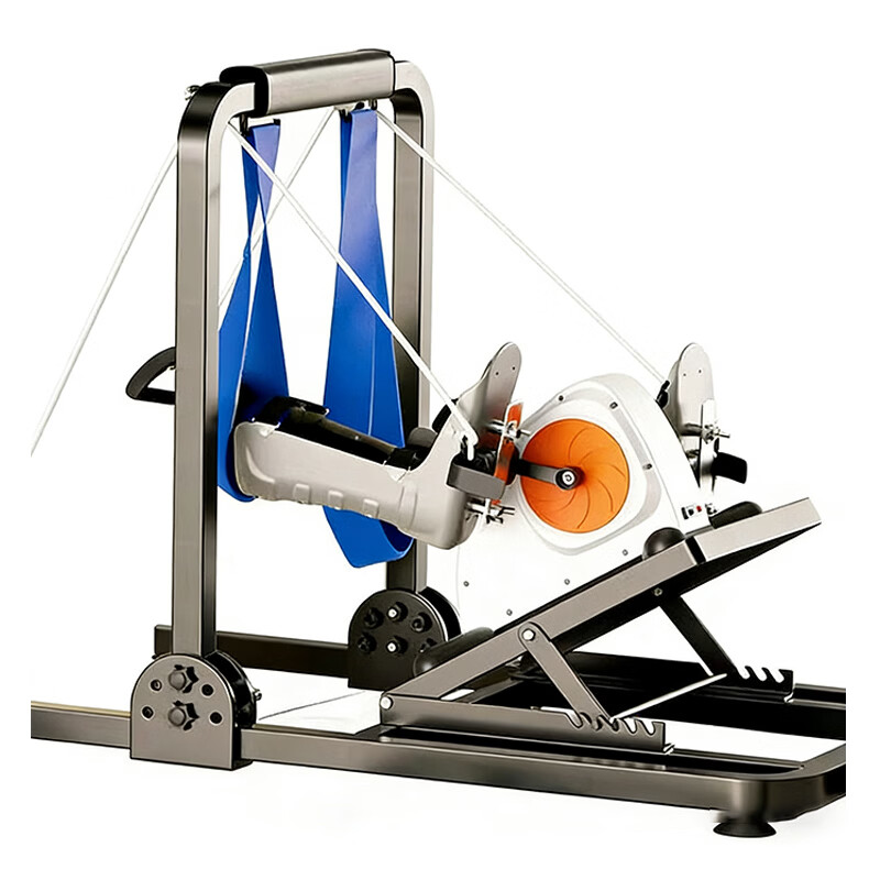 Shikanda Rehabilitation Training Bicycle Elderly Stroke Hemiplegia Leg Trainer Cerebral Infarction Upper and Lower Limbs Electric Rehabilitation Instrument Equipment Bed Special Active and Passive Rehabilitation Machine + Bilateral Comfort Protective Gear