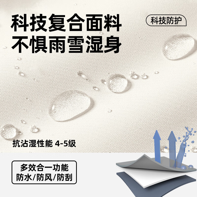 JEANSWEST LIFE Jeans West light outdoor jacket men's spring and autumn basic hooded mountaineering waterproof and wear-resistant youth casual jacket