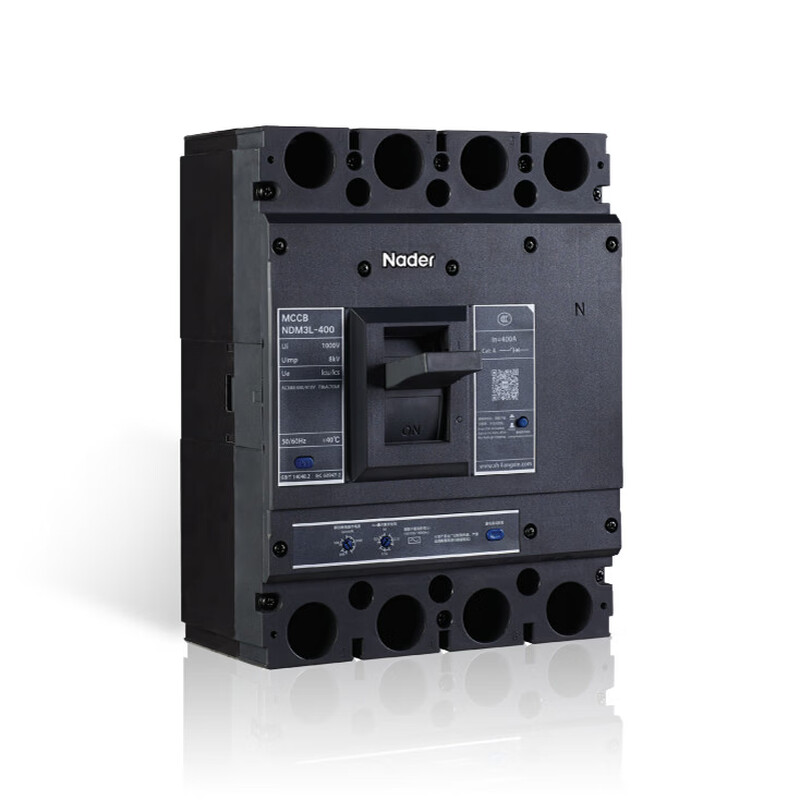 Shanghai Liangxin plastic case leakage circuit breaker NDM3L-250/3300Nader air switch 125A400A630A800 NDM3L-400_3P 315a