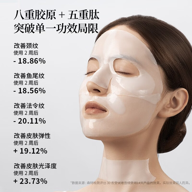 LIAR The second piece is 0 yuan. Zhang Yuxi’s same Liar facial mask with hydrating polypeptide collagen lifts hydrating skin 3.0