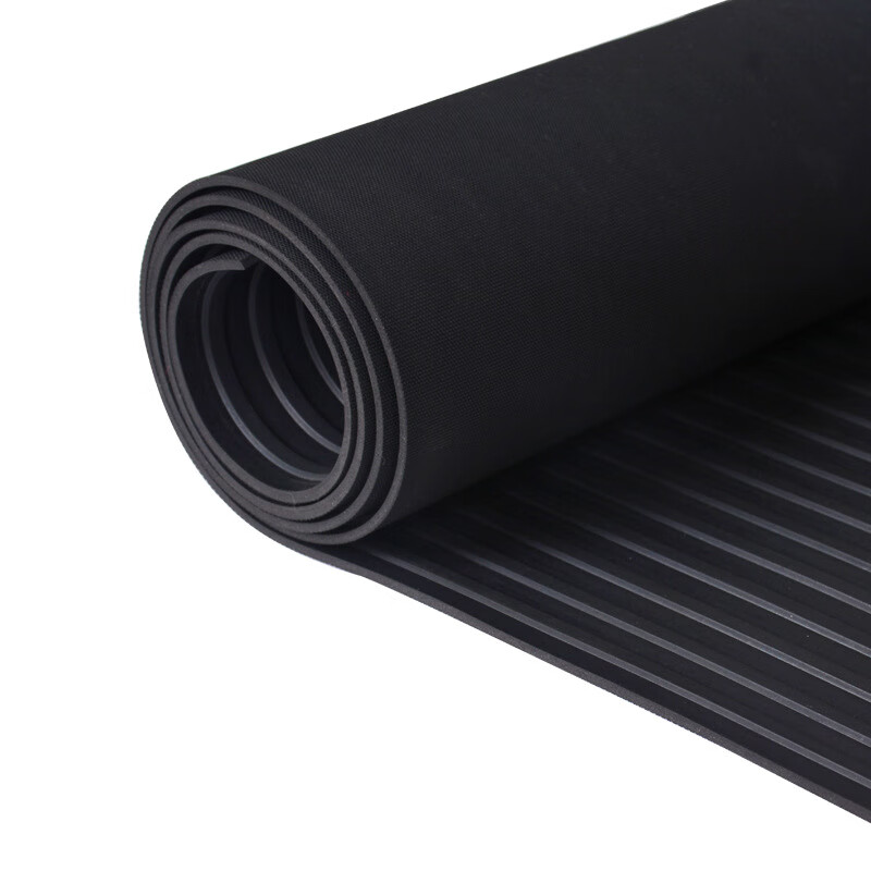 Insulating rubber sheet, insulating pad, customizable size 10kv35kv distribution room high voltage insulating floor mat, insulating blanket, national standard green flat surface 1m*1m*5mm (voltage resistance 10kv)