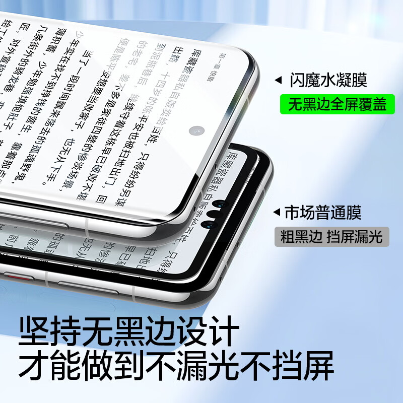 Flash magic suitable for Xiaomi 14pro/ultra mobile phone film xiaomi15pro/ultra tempered soft film hydrogel film full screen lamination high-definition anti-fingerprint protective film 2 pieces