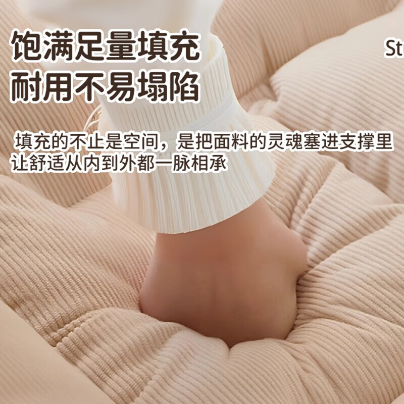 Lazy sofa can lie down and sleep in bedroom single small sofa small balcony living room reading leisure decompression nest chair Maple Leaf Brown