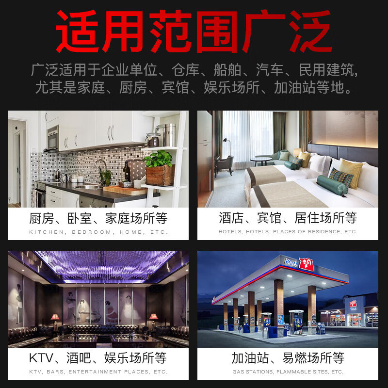 Flame Warrior Fire Blanket Fire Blanket Home Kitchen 1.5 Meter Silicone Commercial Escape National Standard Fire Certification 1.5 Meter Silicone Fire Blanket Boxed