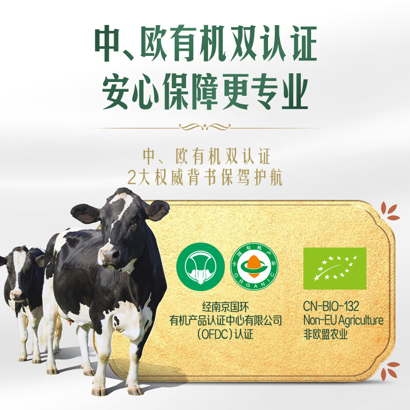 Yili Jindian 3.8g milk protein organic whole milk 250ml*10 boxes new and old packaging random new year gift box