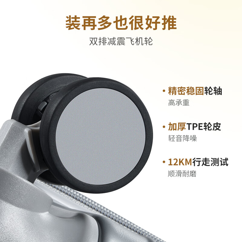 Hermes suitcase 20-inch boarding case for men, large-capacity trolley case, business trip suitcase, female password case, leather suitcase, matte gray