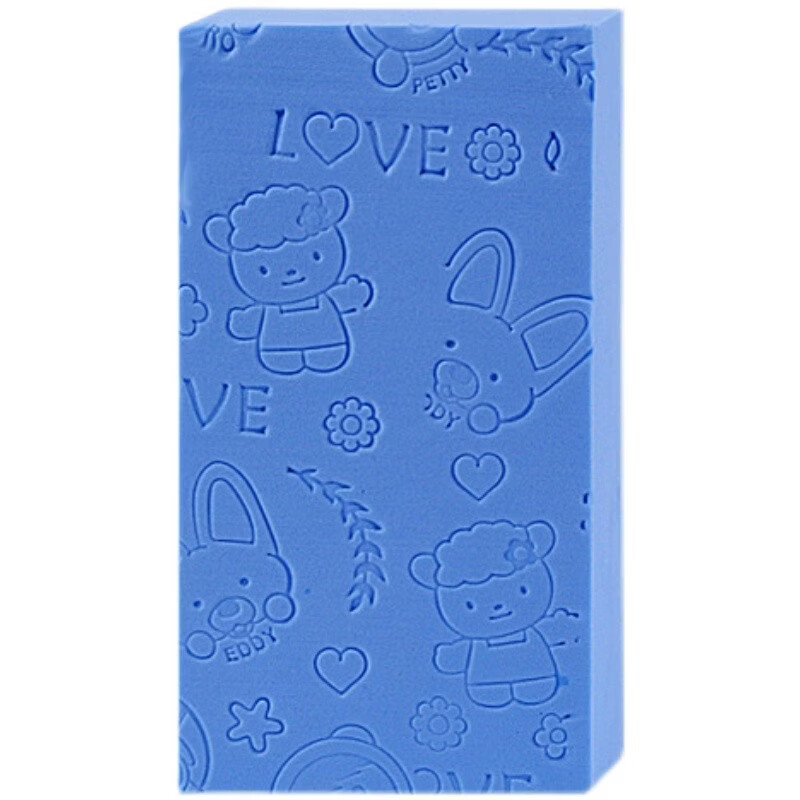 Yong Huan children's bath sponge and bath towel, baby's special mud rub and back wash, baby's painless decontamination bath wipe, multi-color, 3 pack, random colors