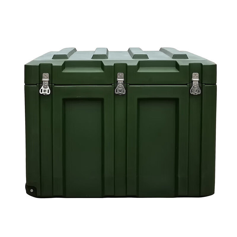 Zi Zhisheng rotational molding box material box J green outdoor portable multi-functional equipment box 800*800*600mm
