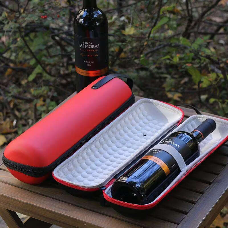 Yusenyi fashionable outdoor wine box waterproof red wine insulation washable high-end packaging box wine box double single gift box red single