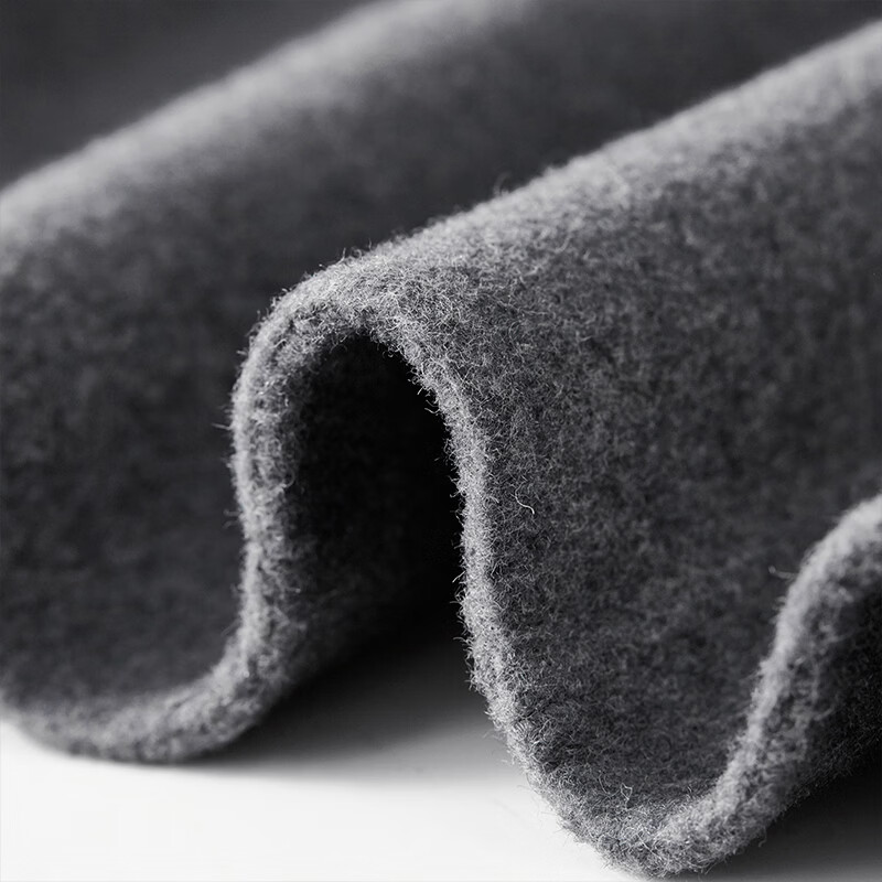 Shandubila thick warm wool double-sided woolen coat for women winter high-end double-breasted commuter mid-length woolen coat