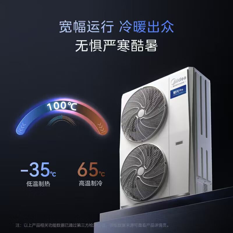 Midea central air conditioning ideal home third generation starlight pro multi-split one to four/one to three/one to five/one to six 4P5P6P commercial household air duct machine full DC frequency conversion 8 HP first class energy efficiency 200 to six Starlight pro