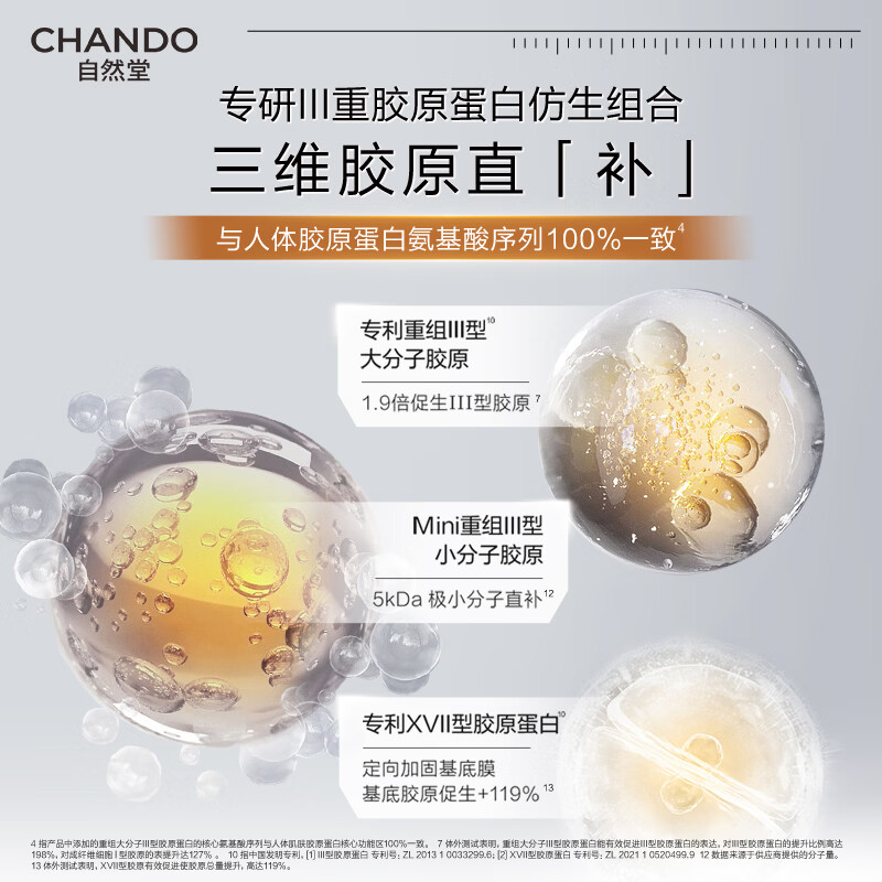 Zhitang Gong Jun's same style Triple Collagen Secondary Polishing Essence 1.2mL 30 tubes New Year's gift for barrier repair