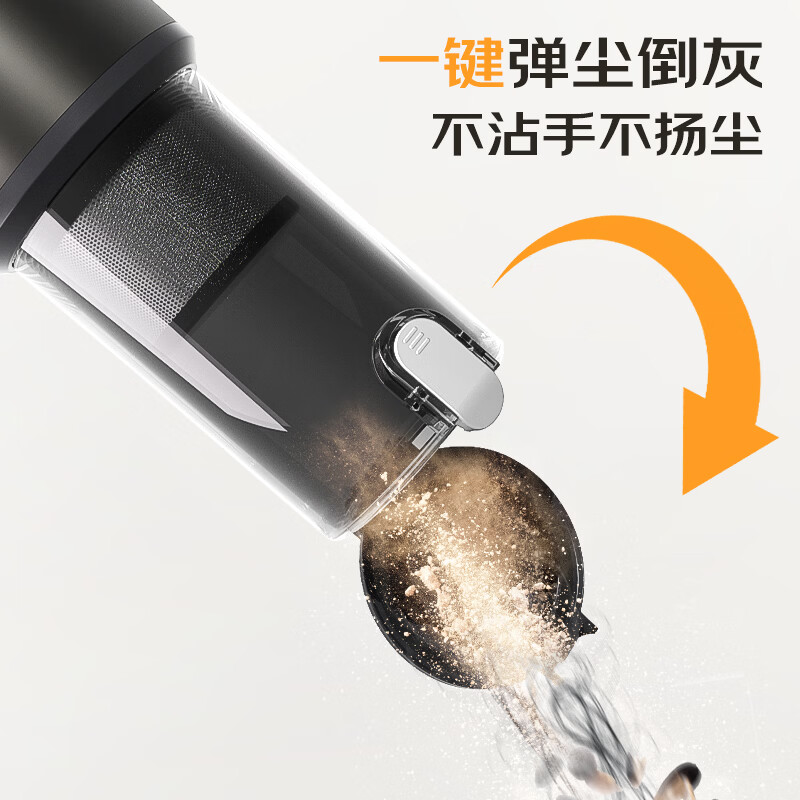 Deli car vacuum cleaner, large suction, handheld blower and suction all-in-one, dual-purpose, wireless, high-power, ultra-powerful, ready-to-suction, wireless, outdoor portable vacuum cleaner, big-name limited-time sale