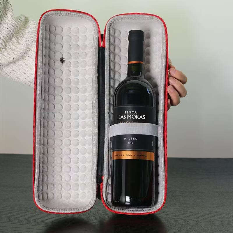 Yusenyi fashionable outdoor wine box waterproof red wine insulation washable high-end packaging box wine box double single gift box red single