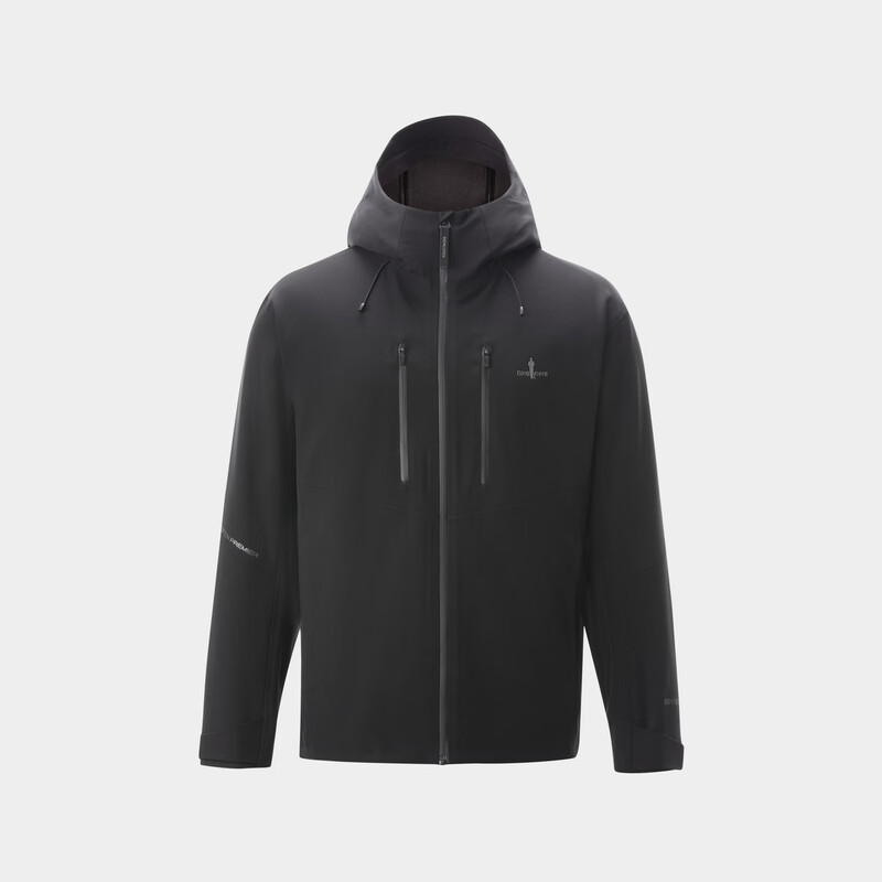 Biyinlefen and Ding Yuxi's same style Everest elastic fleece 2025 autumn and winter new men's outdoor sports coat hooded jacket