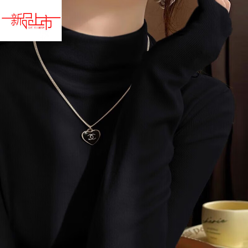 Yalu half turtleneck double-sided German velvet bottoming shirt for women 2025 new autumn and winter long-sleeved velvet thickened warm top, apricot high quality solid color bottoming shirt L 105-120 catties