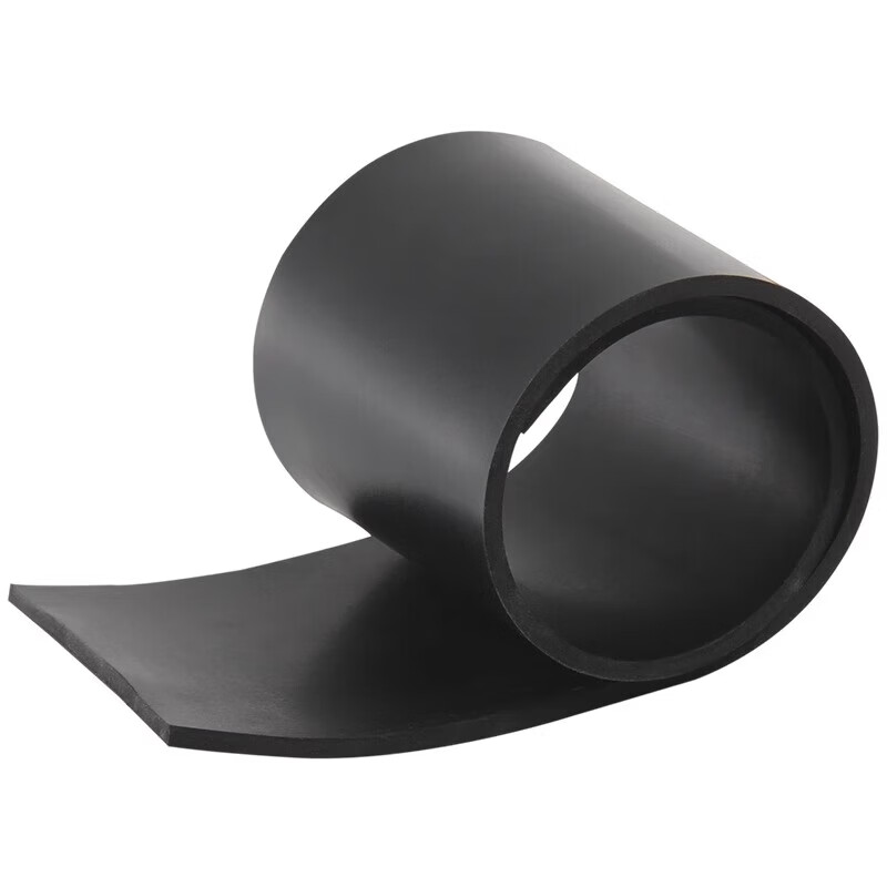 Haoscorp high voltage insulating rubber mat 25KV black flat insulating mat power distribution room rubber mat insulating floor mat black 25kv - thick 8mm long 10m wide 1.2m