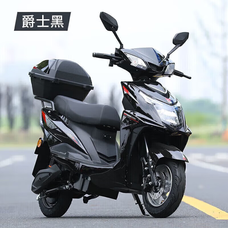 Feiye 2026 new model 20% subsidy new national standard electric vehicle 72v battery vehicle take-out electric motorcycle jazz black-tail box model 72V20A complete vehicle-six batteries-ready to ride