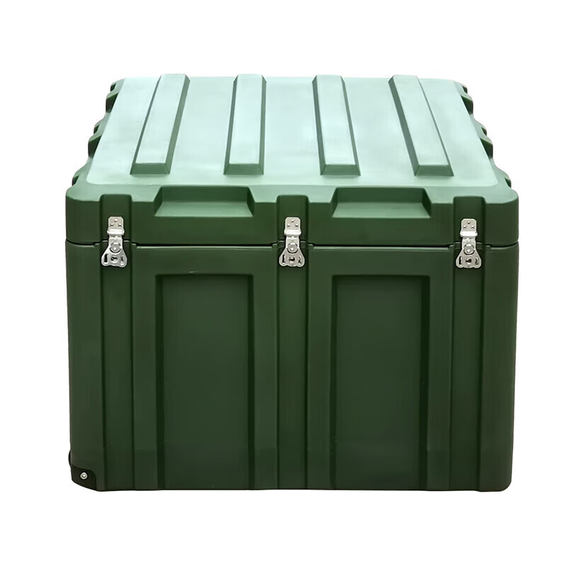 Zi Zhisheng rotational molding box material box J green outdoor portable multi-functional equipment box 800*800*600mm