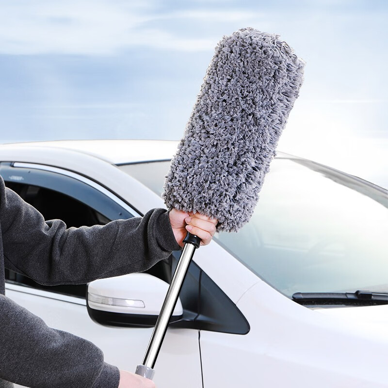 CarSetCity car duster car wash car mop car dust duster retractable car duster car wash brush snow blowing tool